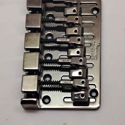 Ibanez B105 5-String Bass Bridge 2BB1B105K- US Patent 6133515- Cosmo Black- NOS Unused image 9