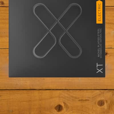 D'Addario XTE1046 Coated Nickel Plated Steel Electric Guitar Strings - 10-46 image 1