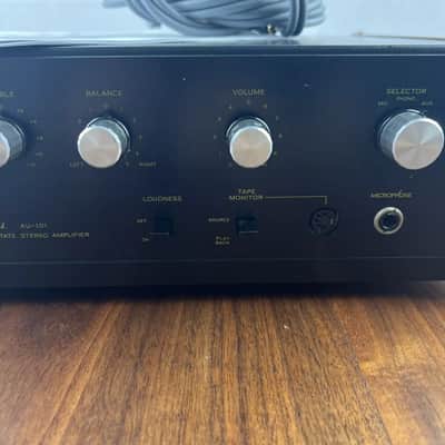 Sansui AU-101 Solid State Stereo Amplifier Vintage Audio Sound Tested image 4
