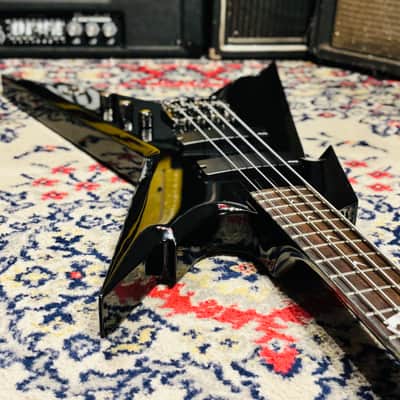 2017 Dean Razorback Dimebag Signature Bass - Made In Korea - Classic Black image 14