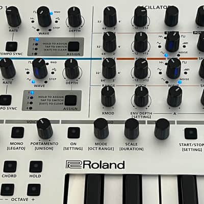 Roland Gaia 2 37-Key 22-Voice Synthesizer 2023 - Present - Silver + Original PSU image 6