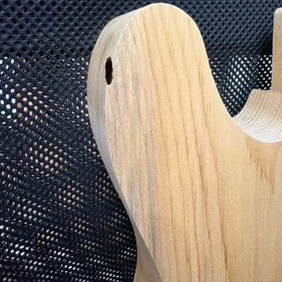 Hades Roasted Maple, Roasted Pine Telecaster PineCaster Rustic Body Raw off the CNC image 4