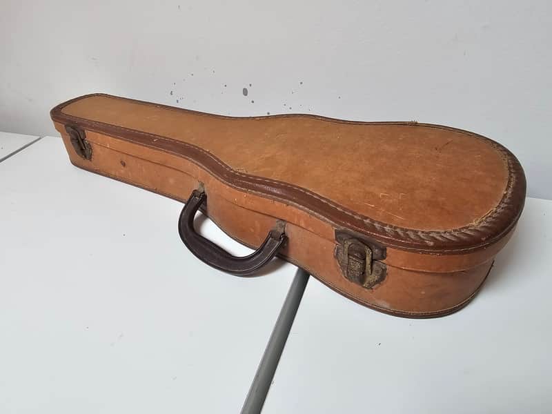 RARE Vintage 1930s GEIB (USA) Chicago Economo Ukulele Case image 1