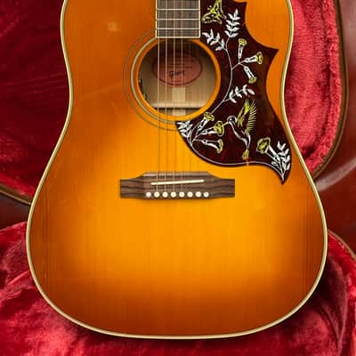 Gibson Hummingbird Original Heritage Cherry Sunburst New Unplayed Auth Dlr 4lbs7oz #003 image 2