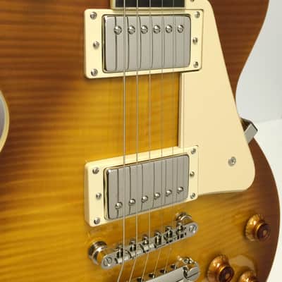 Epiphone Les Paul Standard Plus Top Pro Electric Guitar - Iced Tea Burst image 3