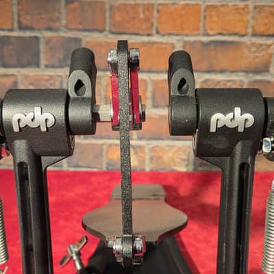 PDP PDDPCOD Concept Series Direct Drive Double Bass Drum Pedal w/ Original Box & Extra Beaters image 11