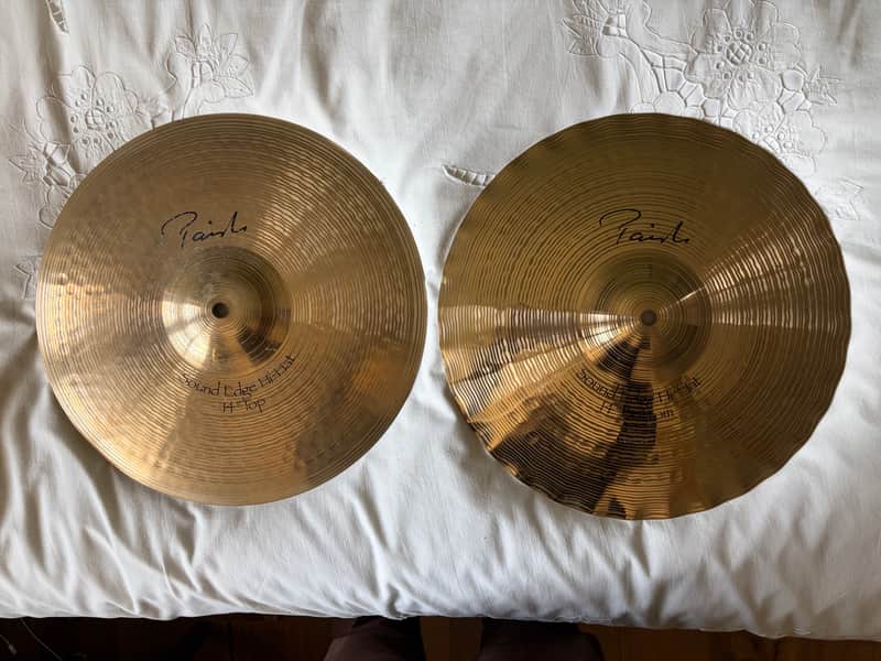 Paiste Signature Sound Edge 14" Hi-Hats image 1