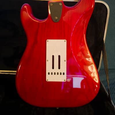 G&L S-500 US made 1995 - Transparent Red image 5
