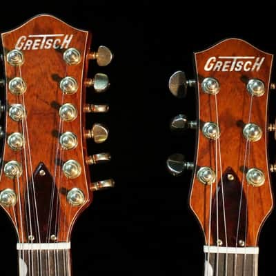 Gretsch Namm Show Double Neck Billy Bo Palomino Guitar G6199G-612 Custom image 9