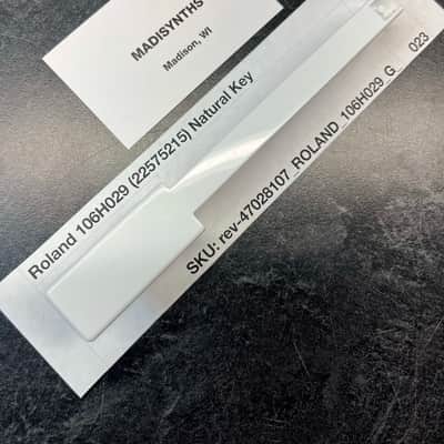 ORIGINAL Roland Replacement G Key (106H029) for Juno-6/60/106, Jupiter-6/8, HS-60, SH-101, VK-09, JX-3P