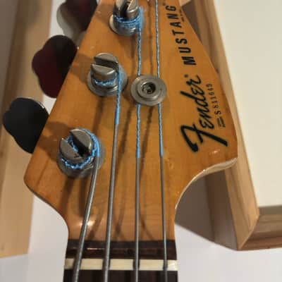 Fender Mustang Bass 1978 - Black image 2