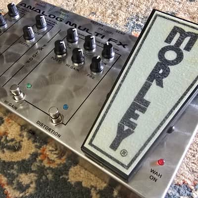 Morley AFX-1 Analog Multi FX 2022 - Present - Spun Stainless Steel image 2