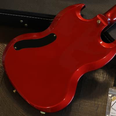 Minty! 2008 Gibson Limited Edition SG Carved Top Electric Guitar Diablo Red + HSC image 12