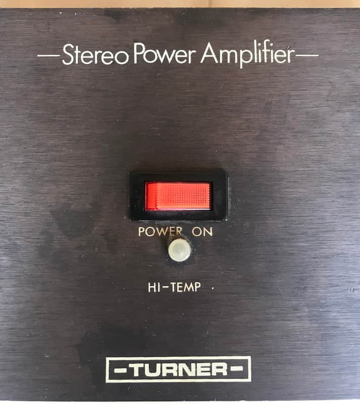 Turner B302 XLR, Professional Stereo Power Amplifier image 1