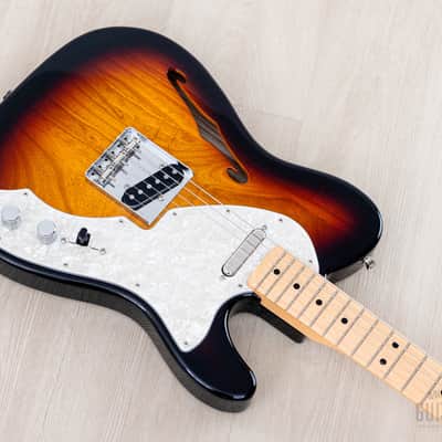 2024 Fender Heritage ‘60s Telecaster Thinline Sunburst Lacquer, Ash Body w/ Hangtags, Japan MIJ image 9