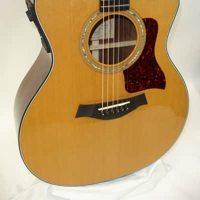 1999 Taylor 714-BCE 25th Anniversary Grand Auditorium Cutaway Acoustic Electric Guitar w/ Case image 3