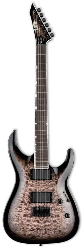 ESP LTD MH-400HT QM See Thru Black Sunburst image 1