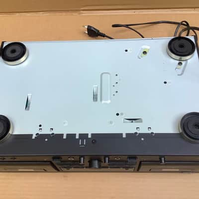 TEAC W-1200 Double Cassette Deck Player 2018 - Present - Black image 11