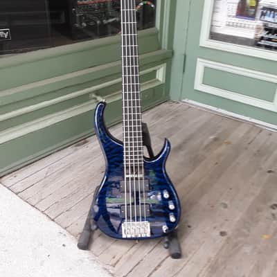 Modulus Quantum Five-String 2007 Transparent Blue image 1