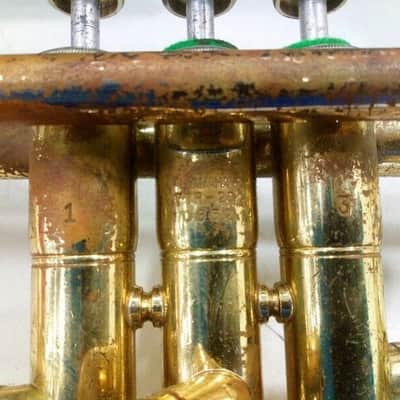 Yamaha YTR-232 Trumpet w/ Yamaha Case and Mouthpiece, good playing condition image 6