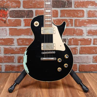 Gibson Custom Shop Les Paul Standard GC '60 Aged Black Over Frost Blue 2016 w/OHSC image 1