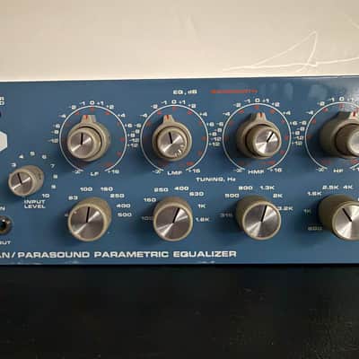 Orban 621B Dual Channel 4-Band Parametric Equalizer 1980s - Blue image 2