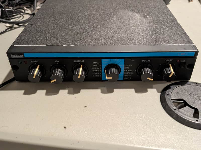 Lexicon LXP-1 Multi-Effects Processing Module 1980s - Black image 1