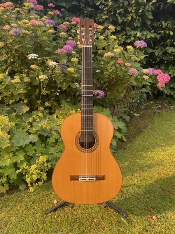 Eduardo Ferrer Classical guitar 1983 - French Polish image 1