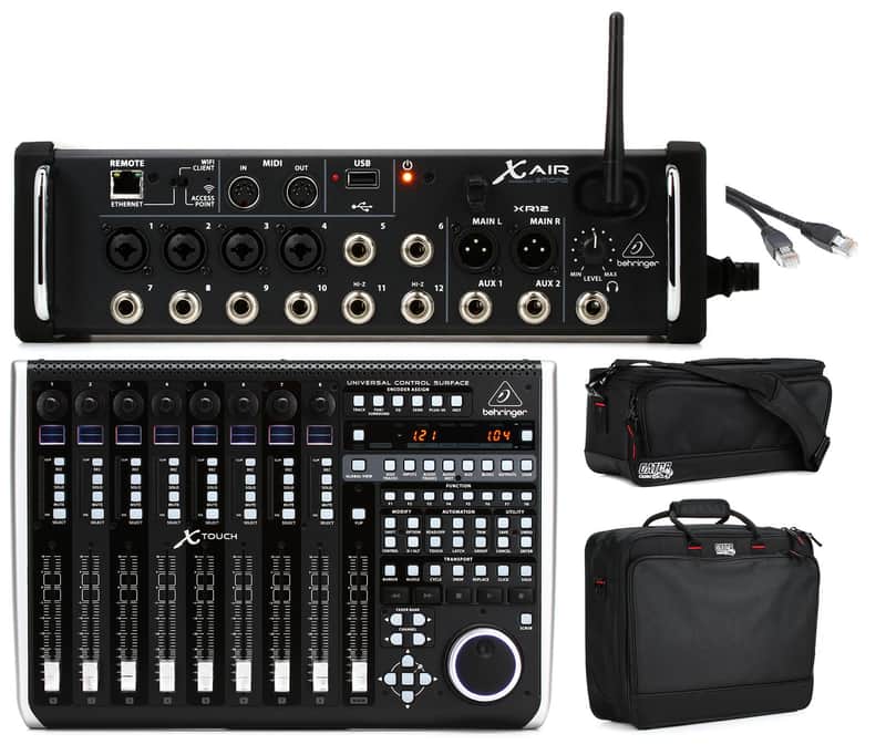 Behringer X Air XR12 12-channel Tablet-controlled Digital Mixer and Surface Controller image 1