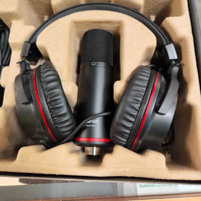 Focusrite Scarlett Solo 4th Gen USB Audio Interface Studio Bundle 2023 - Present - Red image 3