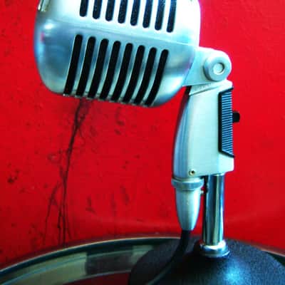 Vintage 1960's Shure 55SW Unidyne dynamic cardioid microphone w accessories 55 556S 55S image 15
