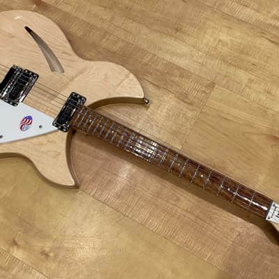 Rickenbacker 330 MG 6-String Electric Guitar MapleGlo (Natural) image 7