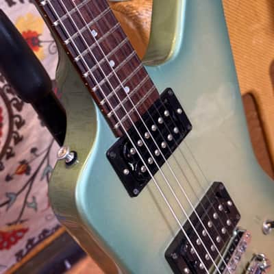 Vintage 1984 Gibson Explorer Green Burst metallic greenburst image 4