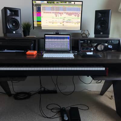 Output Platform Studio Desk with Keyboard Tray image 4