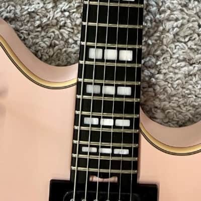 Mint EVH Limited Edition SA-126 Special, Ebony Fingerboard, Satin Shell Pink image 6