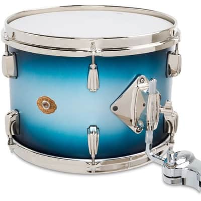 Slingerland 18" Radio King 3pc Kit BDP BLUE & SILVER LACQUER SPRAY-18"x14" 12"x8" 14"x14" image 2