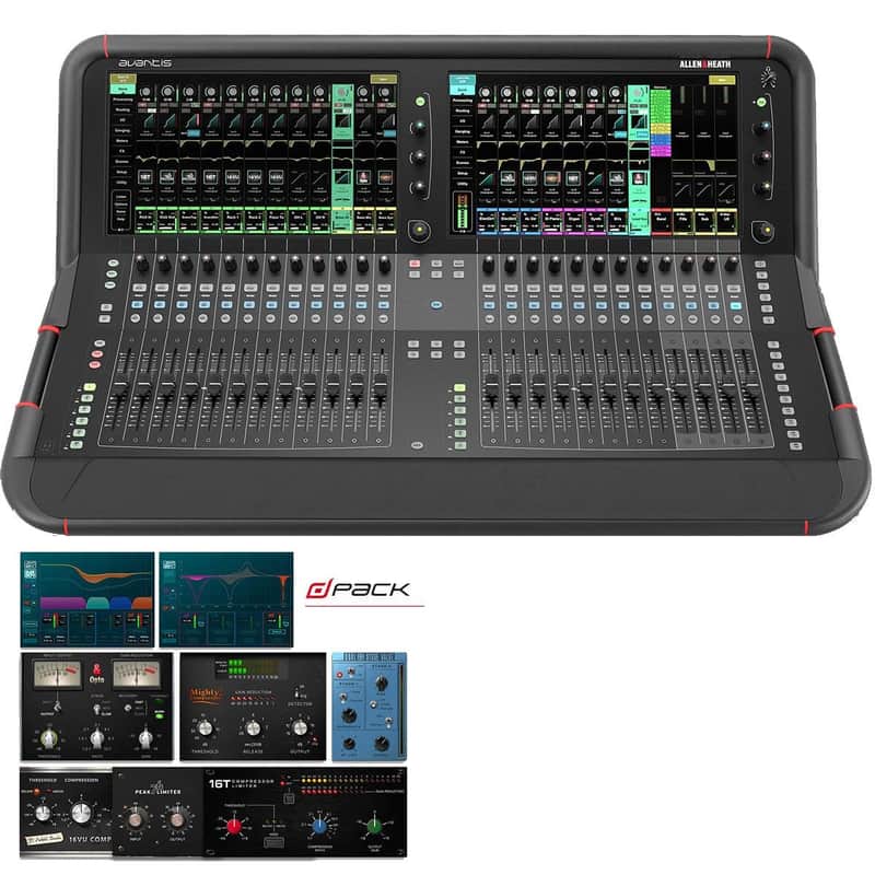 Allen & Heath Avantis Digital Mixer with DPACK (DEEP Plugins) image 1