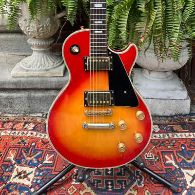 VINTAGE 1970's MIJ “Lyle” Les Paul Custom Lawsuit Copy Electric