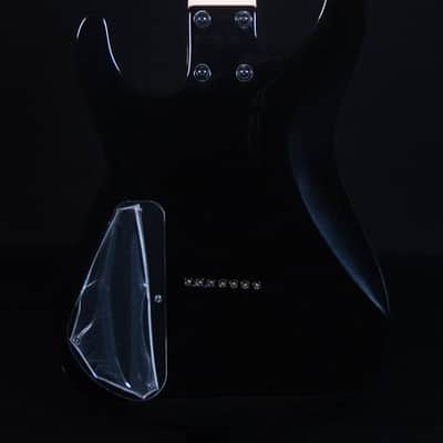 Jackson JS Dinky Arch Top JS22Q-7 DKA HT, Amaranth FB, Transparent Black Burst image 3