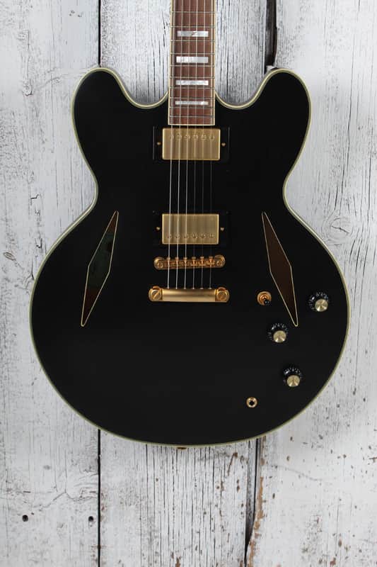 Epiphone Emily Wolfe Sheraton Stealth Electric Guitar with EpiLite Case image 1