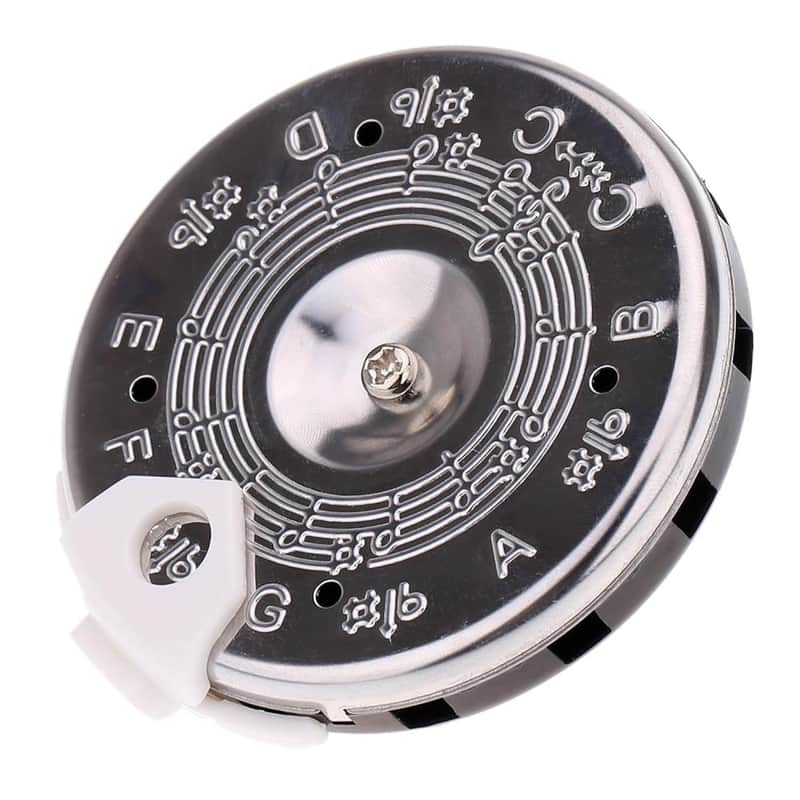 Pitch Pipe Tuner A Precise 13 Note Chromatic C-C Scale From The Master “That's My Tune” Offers You Durable Chrome Plated Pipes With A Sliding Note Selector Giving You A Key To Be a Better Vocalist image 1
