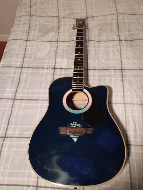 Esteban Fireworks Cutaway Guitar 2007 - High Gloss Poly image 1