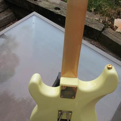 G&L Comanche Vintage White with Custom Brass/Gold Hardware USA, 2002 image 14