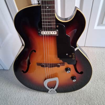 Guild Guitar T-100 Slim Jim 1959-62 - Sunburst image 1