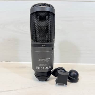 Audio-Technica AT2020USB+ USB Cardioid Condenser Microphone w/ Stand Mount 2010's-2020's image 4