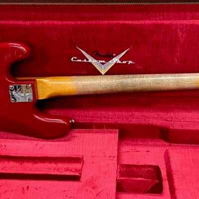 Fender Precision Bass, Journeyman Relic New Custom Shop 1959 - Aged Dakota Red image 18