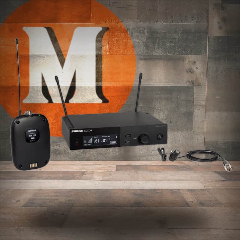 Shure SLXD14/85-J52 Wireless Lavalier System with SLXD1 Transmitter and WL185 Mic (J52) - New