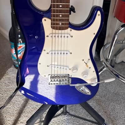 Squier Stratocaster Affinity Series 2005 - Blue Gloss image 2