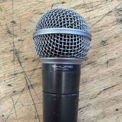 Vintage Shure SM58 Dual Impedance 50 & 150 OHMS Unidirectional Dynamic Mic Microphone with Clip & Bag Made in the USA image 3