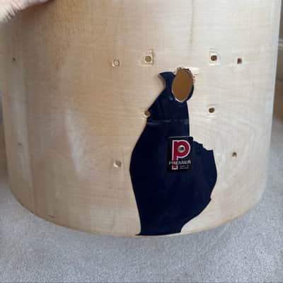 Premier 22” x 14” Bass Drum Shell Project - Made In England Badge image 4